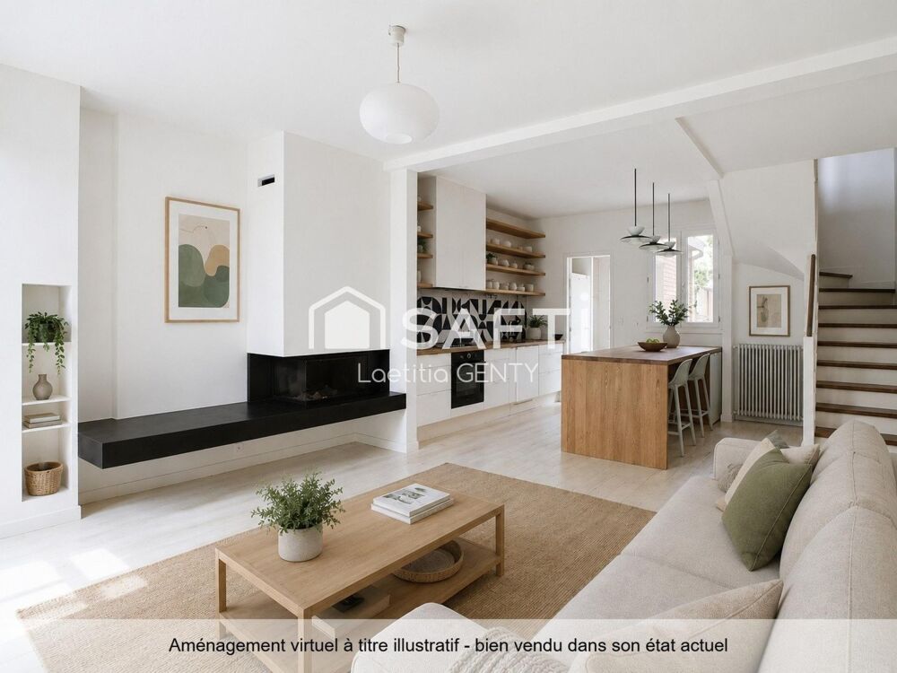 Vente Maison COLOMBES - MAISON 120 M² - 3 CHAMBRES + BUREAU Colombes