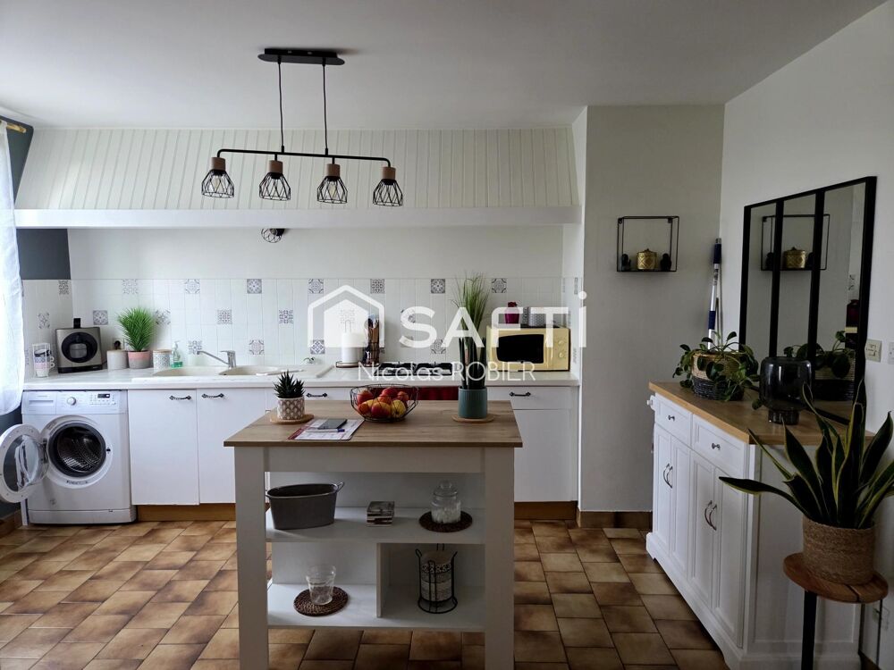 Vente Maison LUMINEUX PLAIN PIED TROIS CHAMBRES JARDIN GARAGE ! Chauray