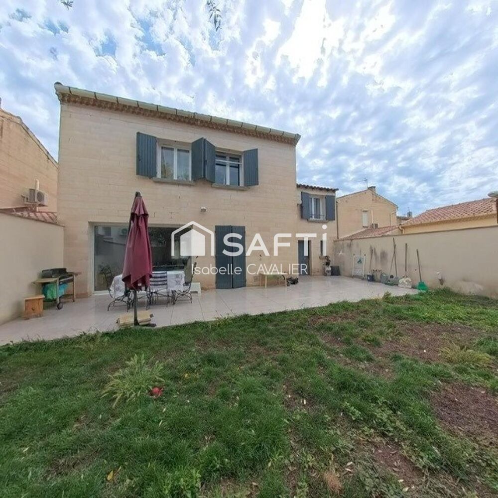 Vente Maison MONTFAVET – Maison 102 m² – 4 chambres – Jardin – Garage Avignon