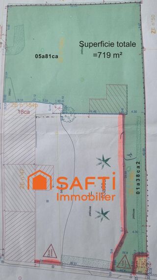  Terrain � vendre 719 m�