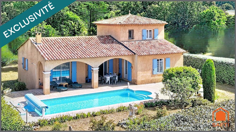 Vente Maison Villa 102m² sur 1000m² de terrain clos avec piscine et garage Regusse