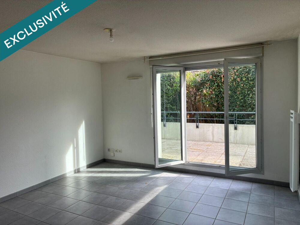 T3 en rez-de-jardin avec grande terrasse