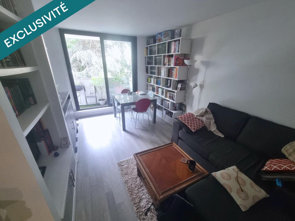 Studio 33 m² avec balcon filant, proche métro