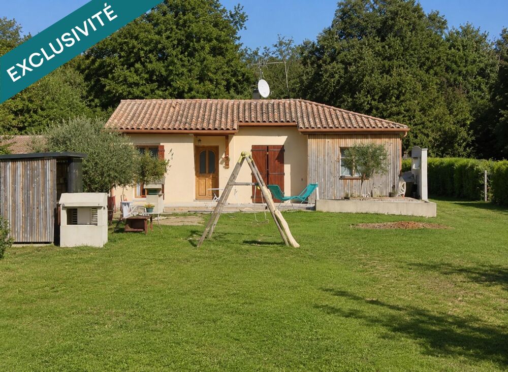 Maison familiale de plain-pied à Pujols-sur-Ciron