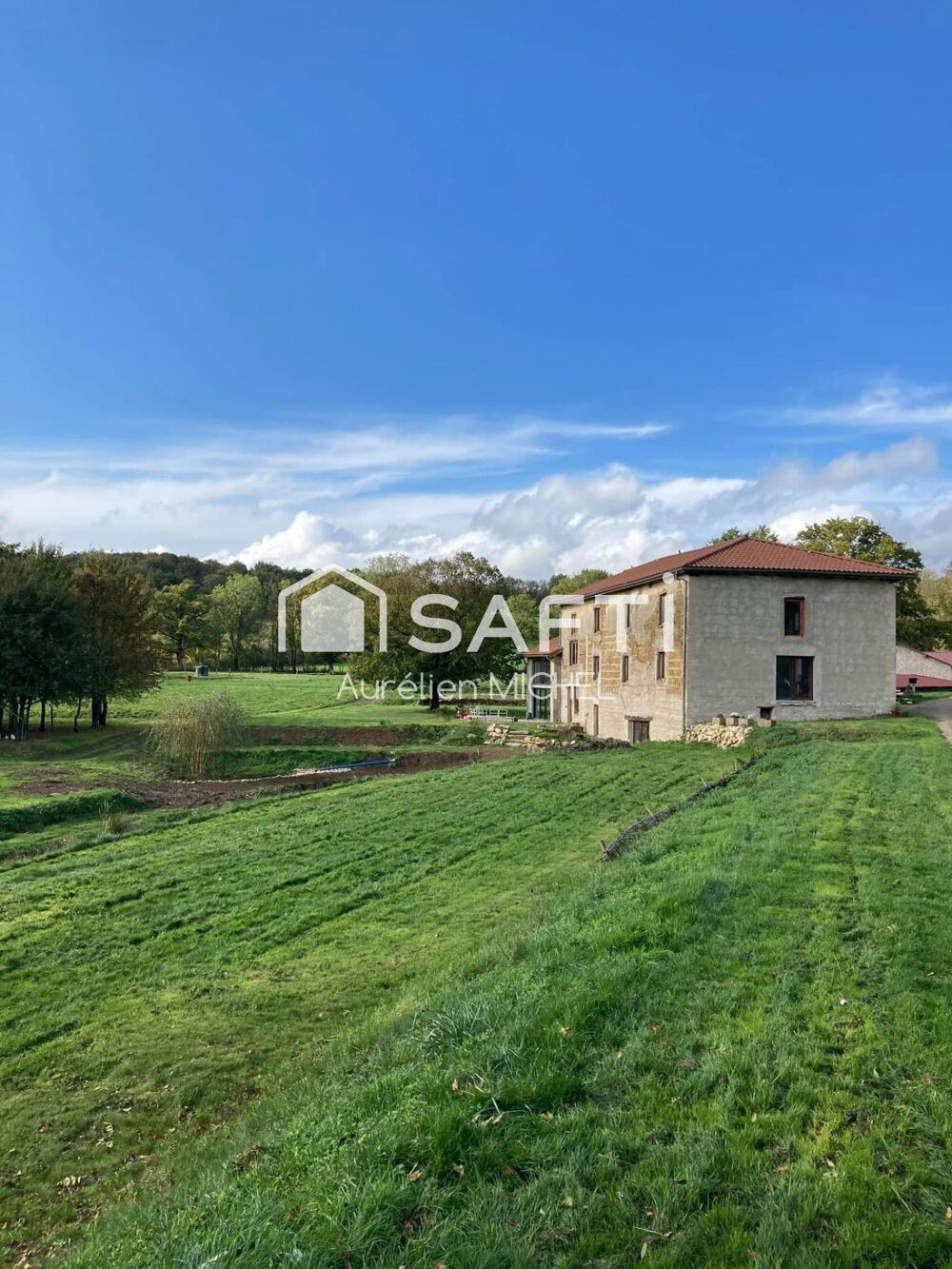 Vente Maison Moulin du XII? siècle dans un parc de 3 874m² Crans