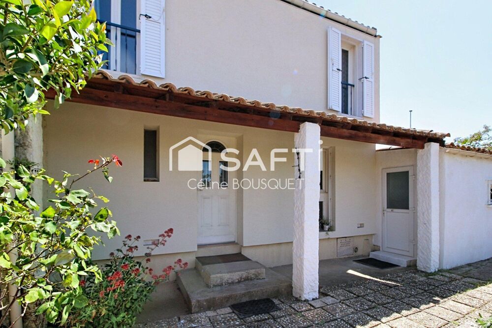 Maison R+1 de 90 m² avec piscine, garage et studio