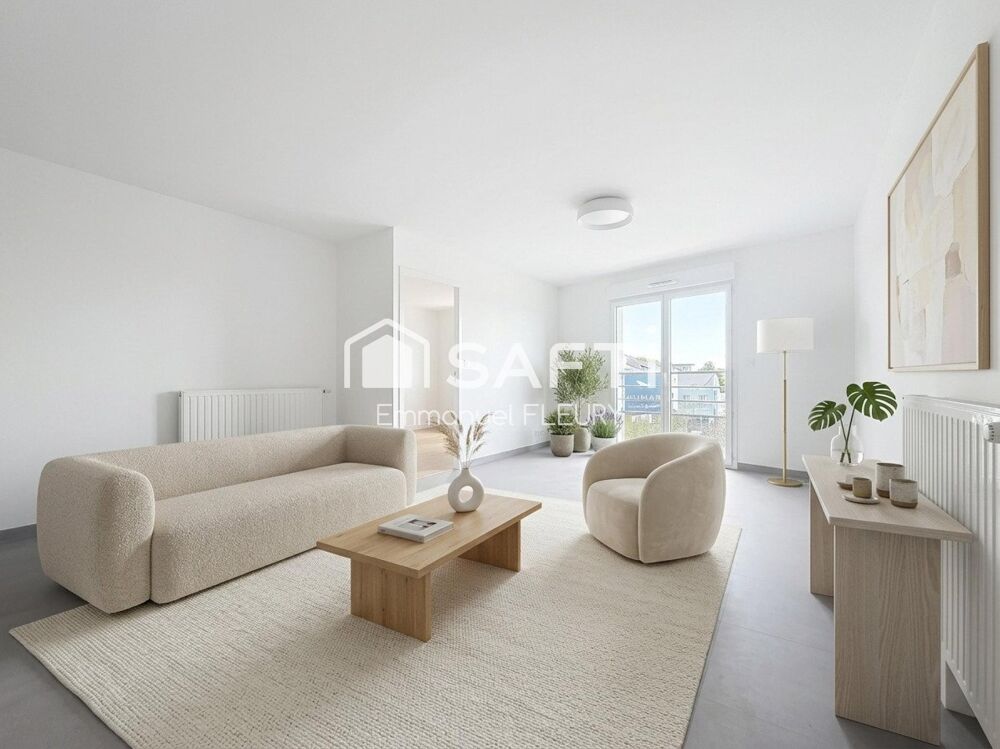 Vente Appartement T2 récent avec box fermé – Quartier Longchamp Nantes