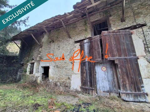   Grange à rénover dans un lieu idyllique avec terrain Maison - 1 pièce(s) - 158 m²