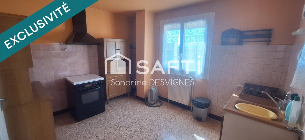 Vente Maison Maison 4 chambres avec sous-sol et jardin Etang-sur-arroux