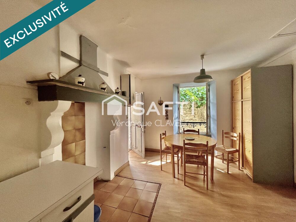 Vente Maison Maison de village Cévenole en pierres enduites de 50m2 avec cave Saint-germain-de-calberte