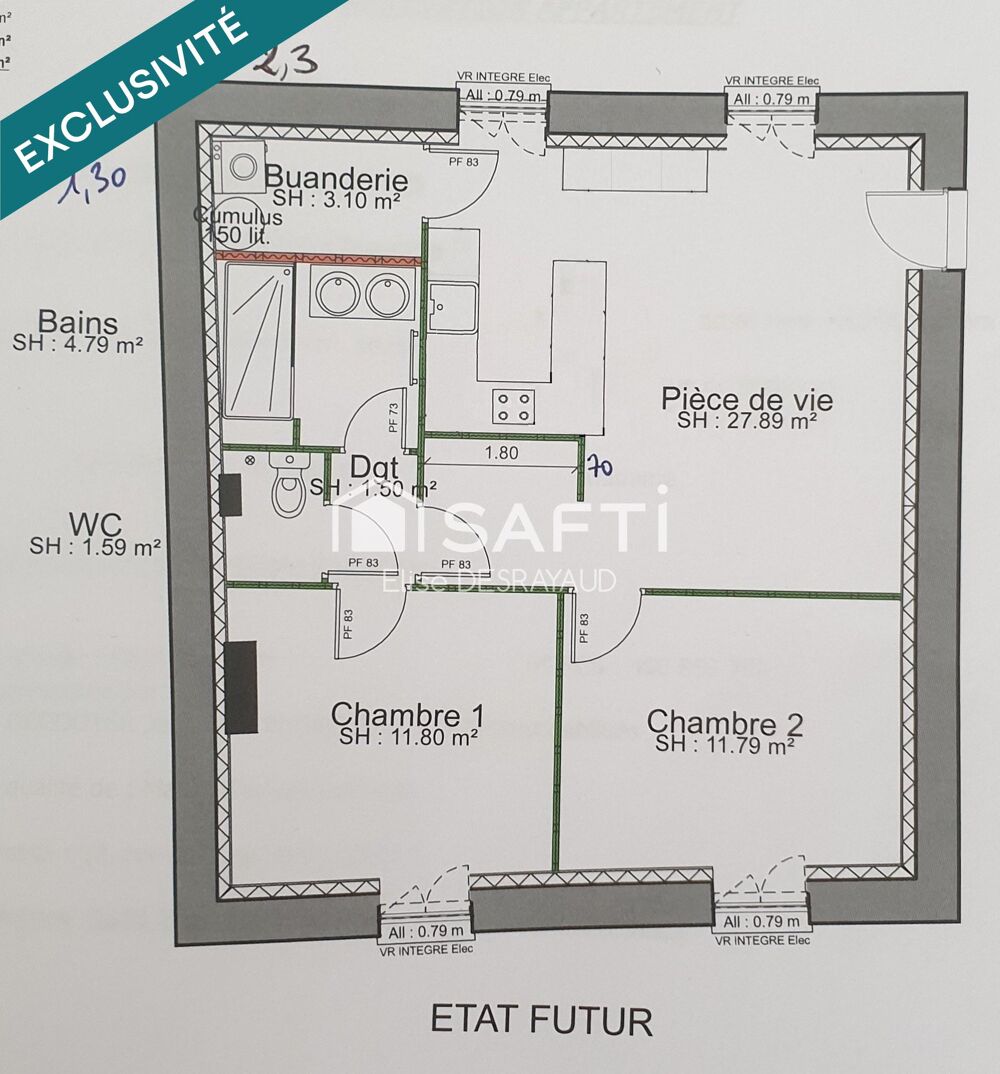 Plateau avant travaux