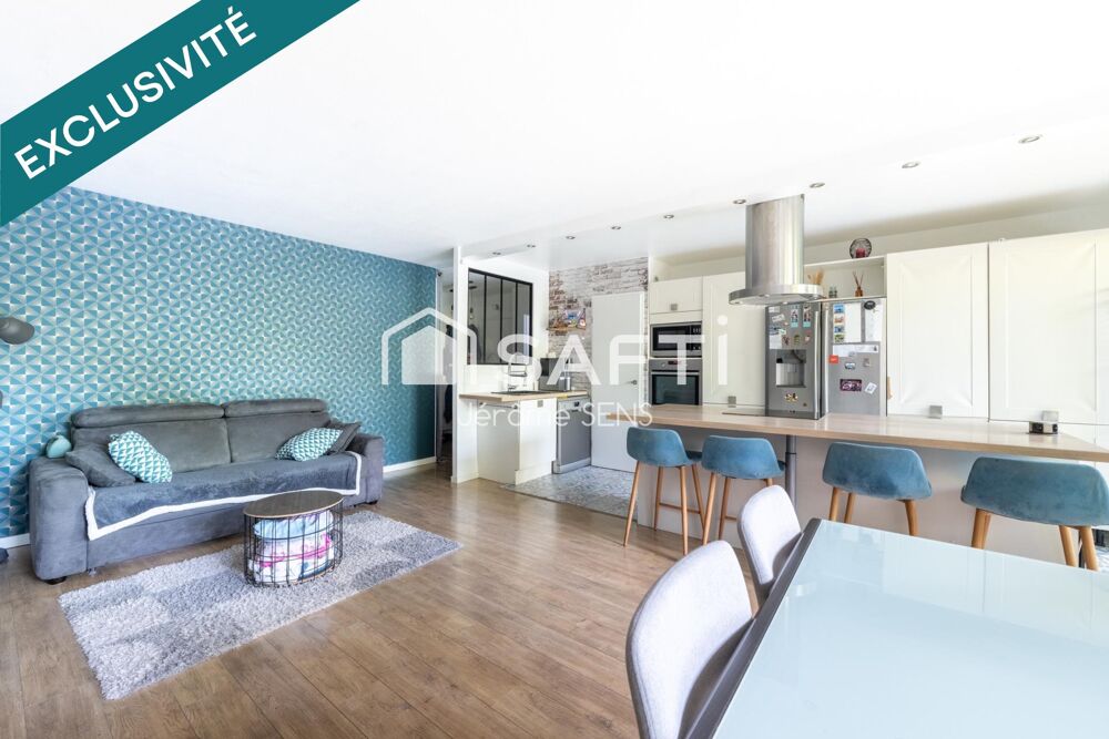 Appartement familial avec jardin, esprit maison