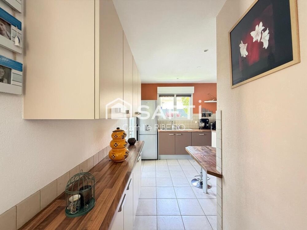 Vente Maison PERPIGNAN,SECTEUR CATALUNYA, MAISON 4 FACES PLAIN PIED, EXTERIEUR ARBORE, PISCINE Perpignan