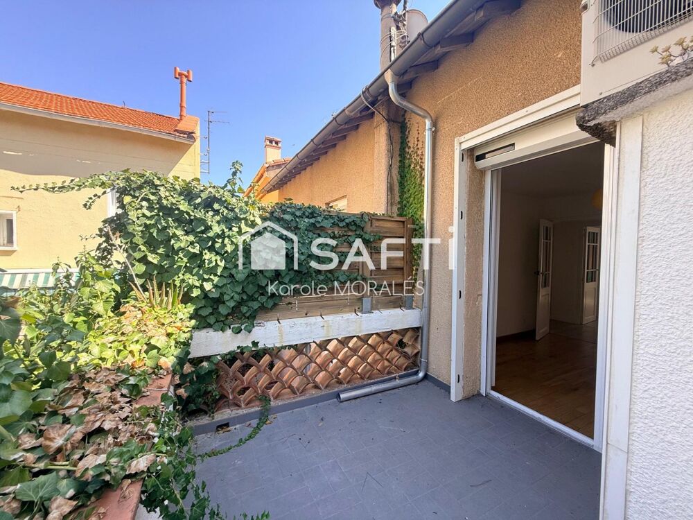 PERPIGNAN, QUARTIER ST JEAN, JOLIE MAISON DE VILLE T6, AVEC GARAGE ET EXTERIEURS