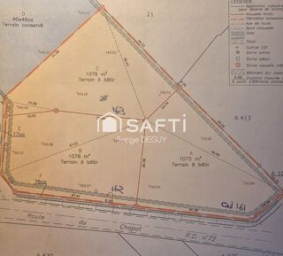  Terrain � vendre 1079 m�
