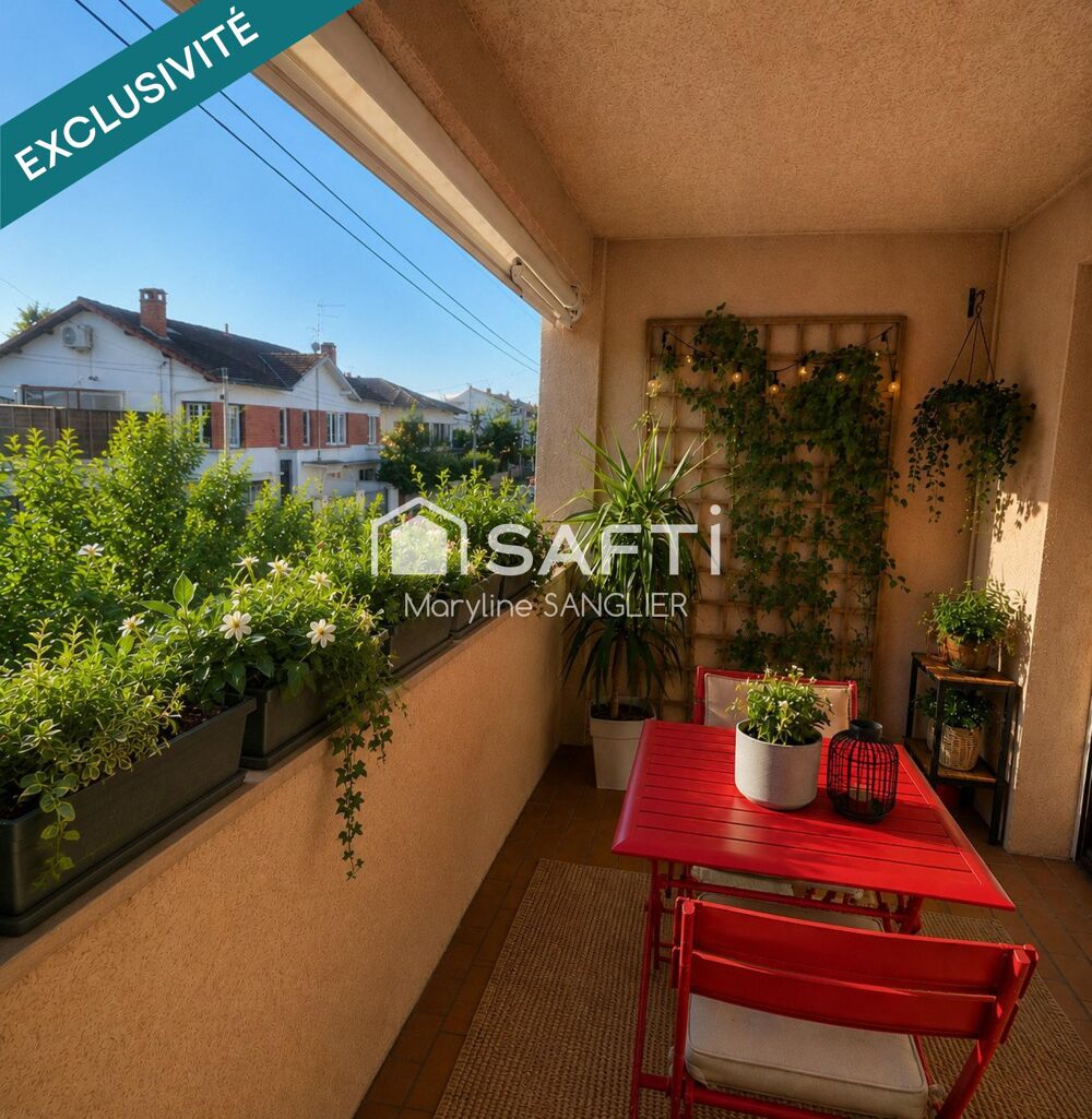 Vente Appartement T4 lumineux quartier Côte Pavé-Pont des Demoiselles Toulouse