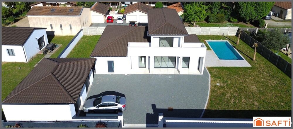 Belle Contemporaine 160 m² avec piscine - Bergerac