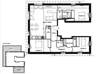  Appartement � vendre 4 pi�ces 101 m�