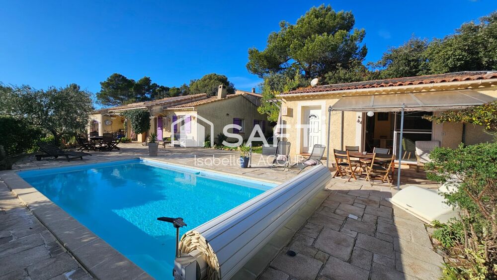 Maison de plain-pied 115 m² avec piscine, dépendance et forte rentabilité énergétique