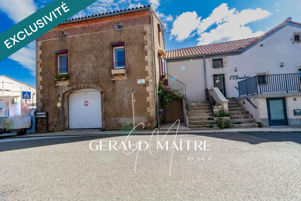 Maison 3 chambres avec grand garage sur le larzac proche A75
