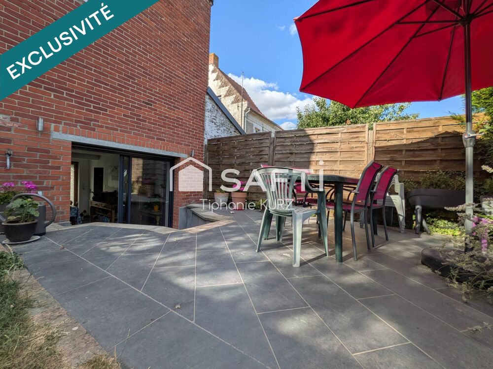 Vente Maison Maison de ville rénovée 2 chambres jardin et garage Lillers