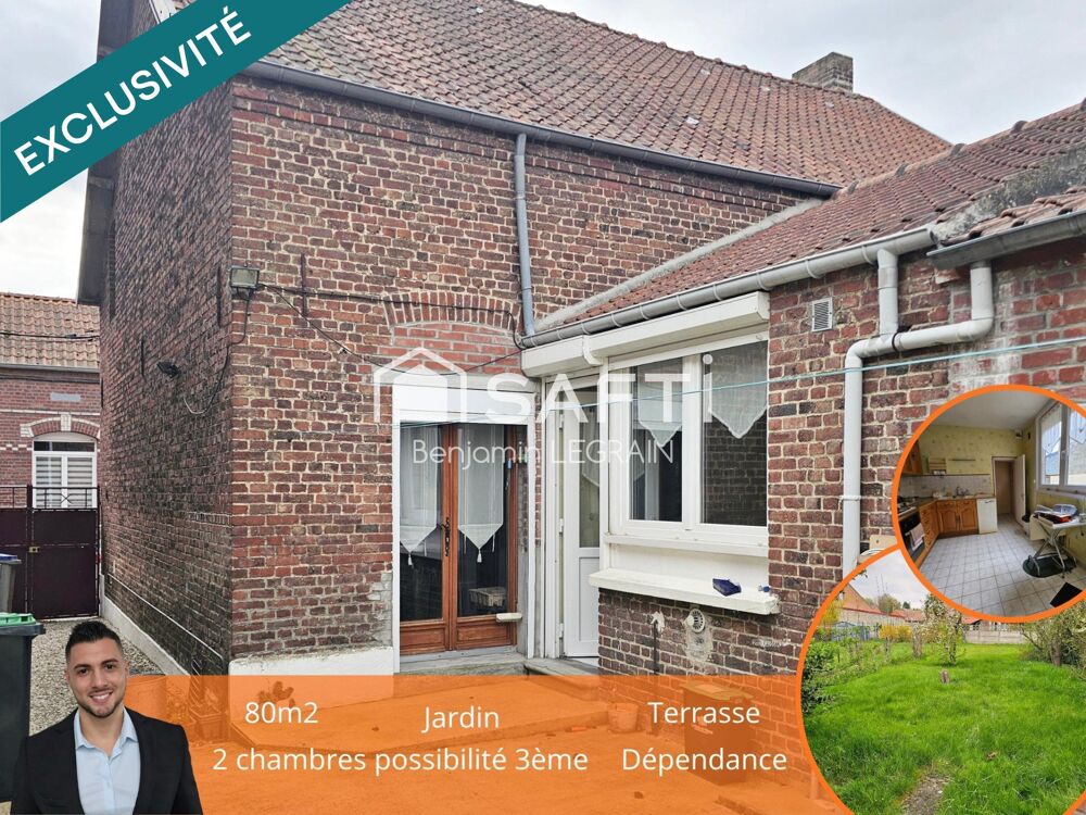 Maison semi-ind 88m2/369m2