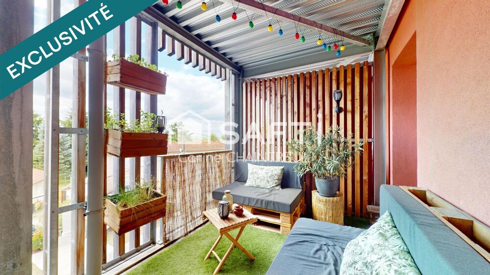 Vente Appartement MIONS CENTRE – T2 COSY AVEC TERRASSE ET GARAGE Mions
