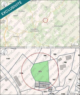  Terrain � vendre 1620 m�