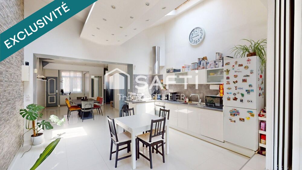 Vente Maison Maison des années 1930 entièrement rénovée – Roubaix, quartier du Hutin Roubaix