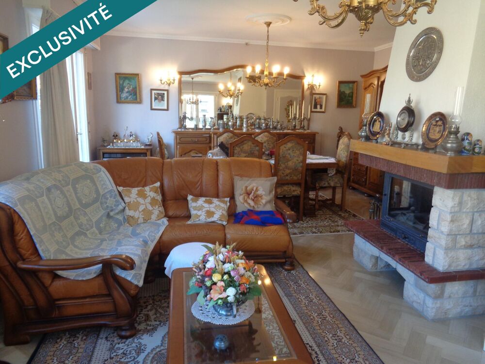CENTRE-VILLE MAISON FAMILIALE 6 PIECES 4 CHAMBRES + VERANDA + SOUS-SOL TOTAL