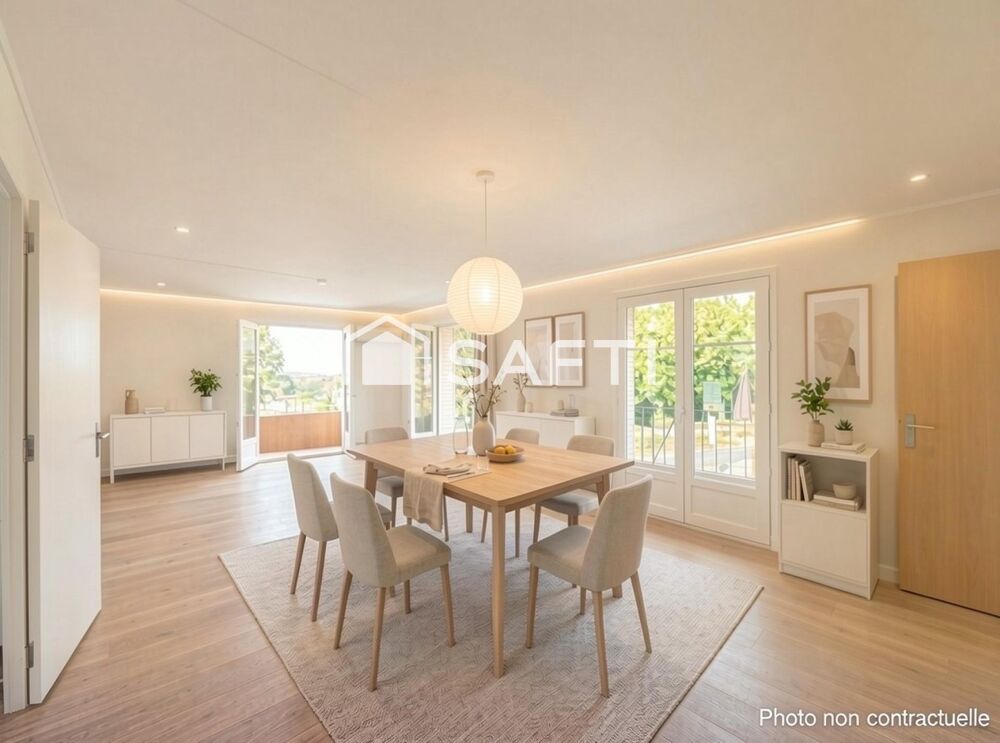 Vente Appartement VUE MER - T3 de 67 m2 au 2ème et dernier étage à rénover- Parking Sanary-sur-mer