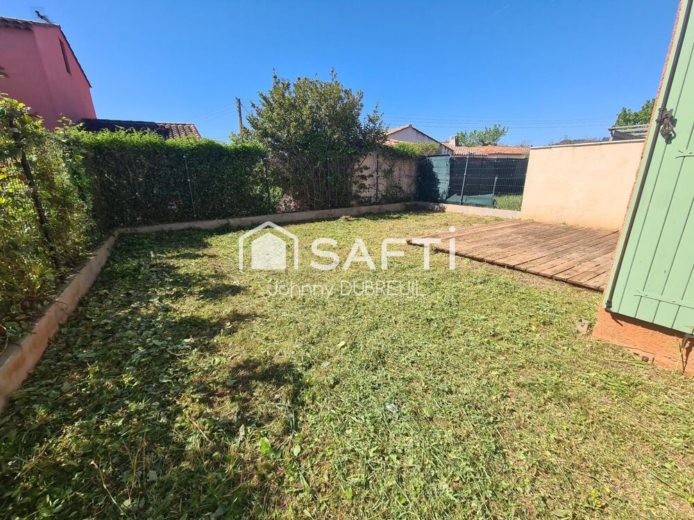Vente Maison LE LUC - Maison mitoyenne T3 avec Garage et Jardin - Secteur Recherché Le luc