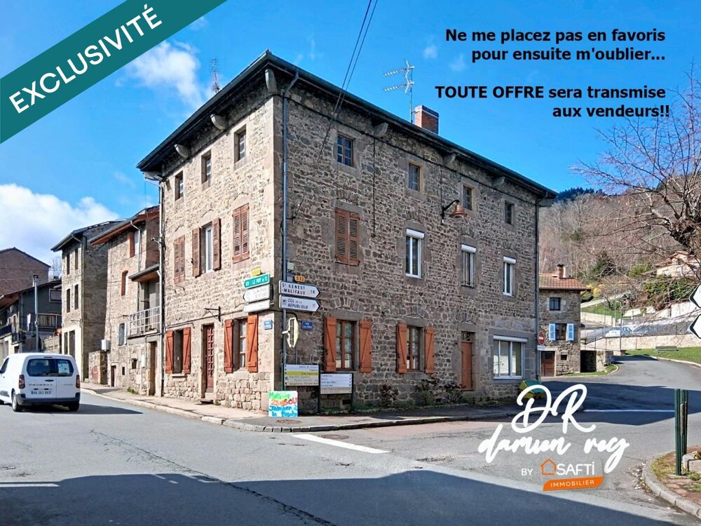 Grosse opportunité! Maison de ville avec sous-sol complet et combles aménageables, à rénover.