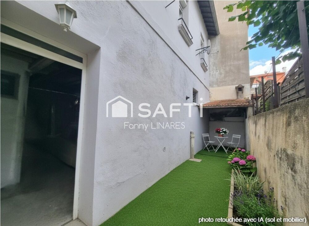 Vente Maison Quartier en plein renouveau, grand garage et cour Perpignan
