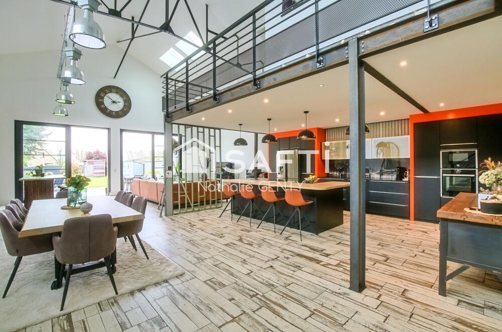LOFT DEXCEPTION AVEC JARDIN SUD ET DOUBLE GARAGE