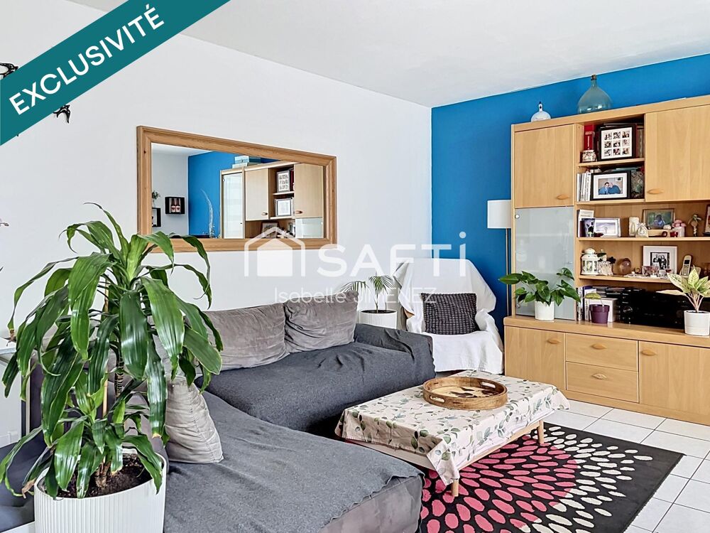 Vente Appartement Spacieux F3 traversant avec parking / Cave / Local vélos / Local motos Le plessis-trevise