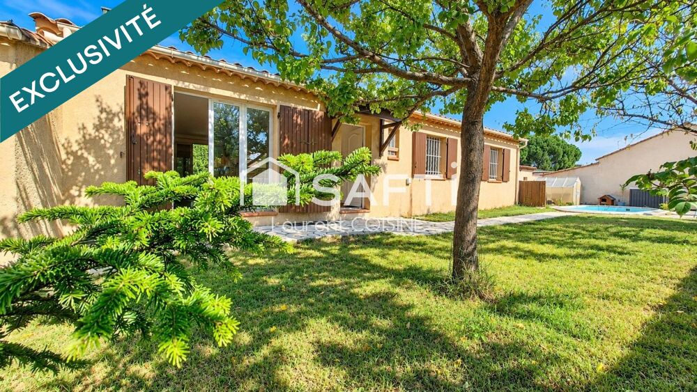 Vente Maison Maison familiale individuelle-3 chambres- Piscine- Terrain plat de 627m² Vitrolles