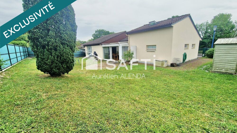 Vente Maison Rare, maison de plain pied sans vis-à-vis avec double garage Ludres