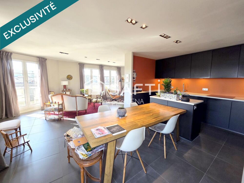 Vente Appartement Bel attique 105m², 2 chambres, Bas Rebberg / gare Mulhouse