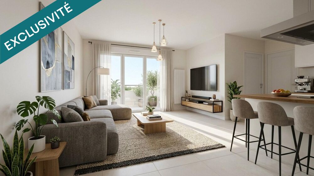 Appartement T2 45 m2 avec parking
