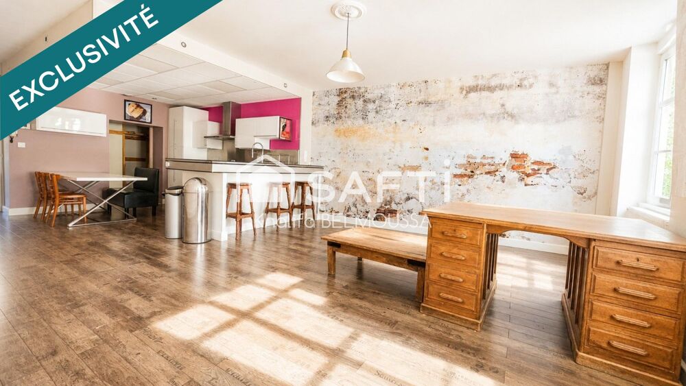 appartement avec fort potentiel en plein coeur de Belley