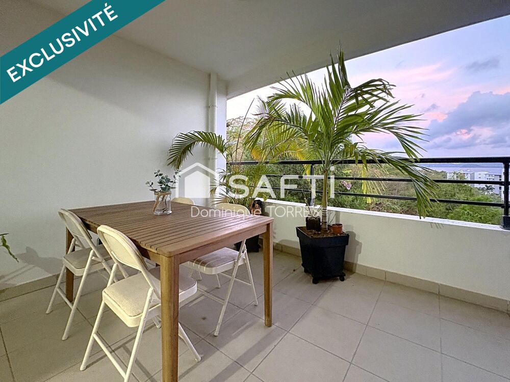 Fort-De-France : T2 AVEC TERRASSE ET VUE MER