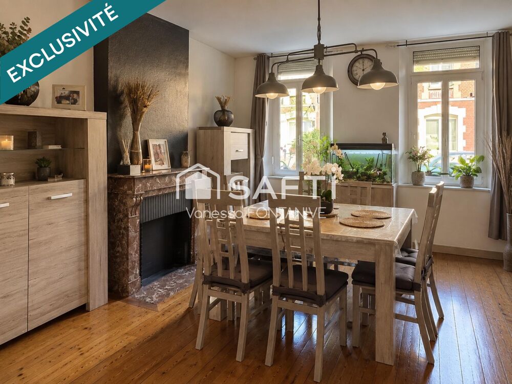 Maison de caractère en centre ville avec le charme et la tranquillité de la campagne