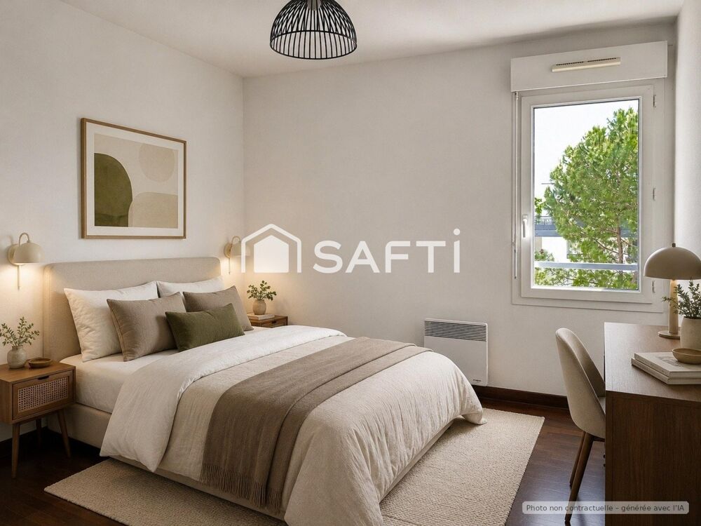 Appartement type 3, terrasse, ascenseur, place de parking privative