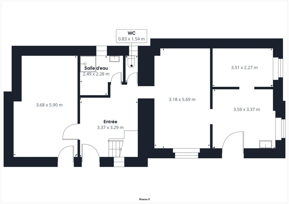 Vente Maison Maison à rénover avec beau potentiel Saint-malo-de-phily