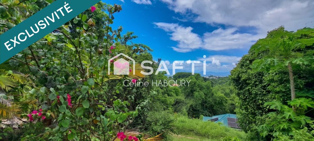 Vente Terrain TERRAIN 1434 M2  AVEC MAGNIFIQUE VUE SUR MER ET MONTAGNE Le gosier