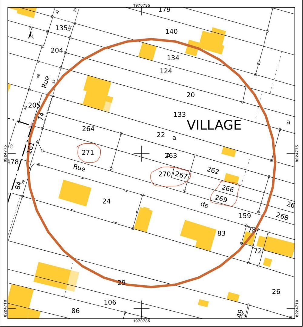 Vente Terrain Terrain à bâtir de 877 m² à Carling Carling