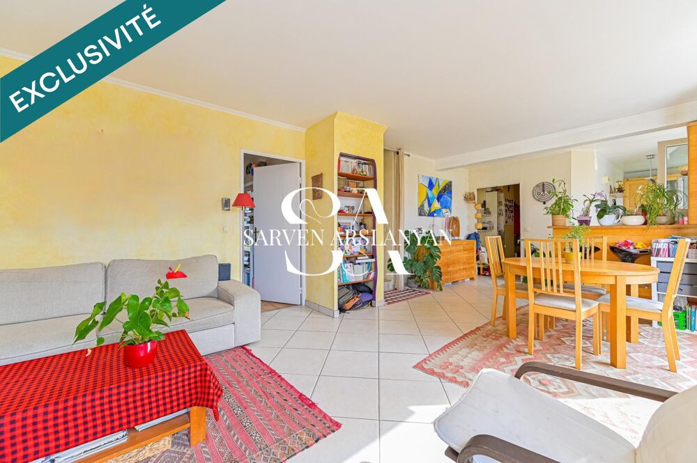 Vente Appartement Duplex 4 pièces 110 m² au dernier étage d'une résidence récente (2003) Villejuif