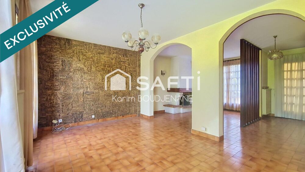 Maison familiale individuelle avec jardin de 864 m²