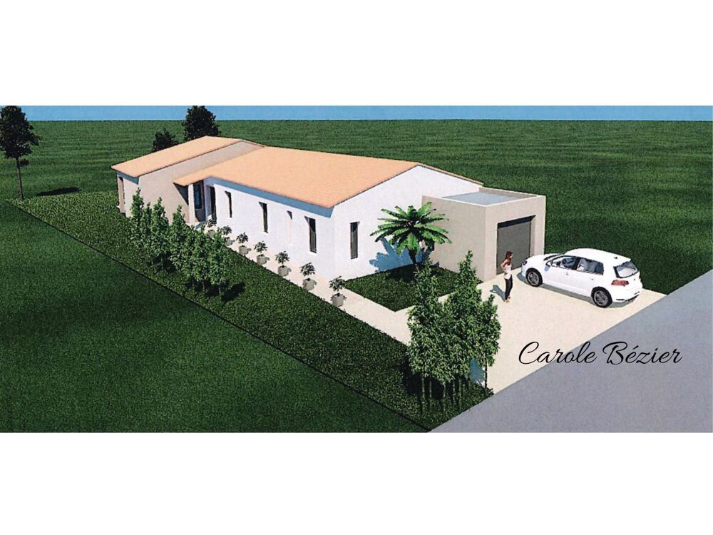 Maison neuve en cours de réalisation + terrain